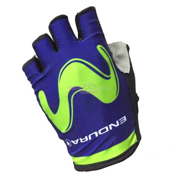 Movistar Kurze Handschuhe 2017